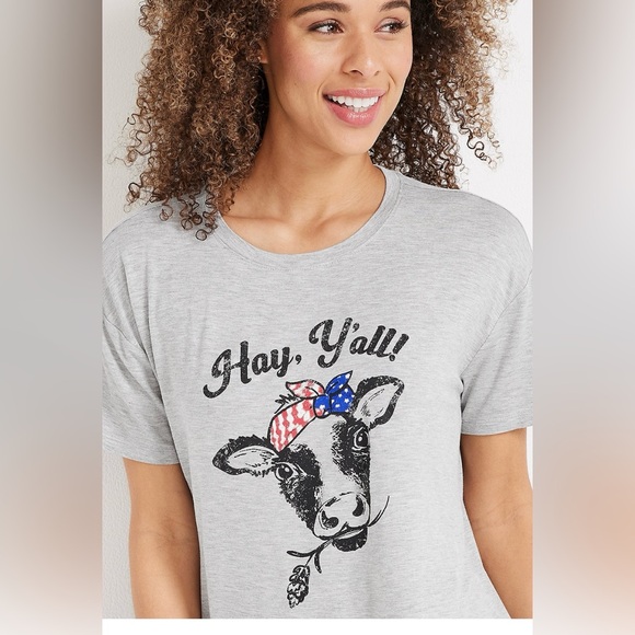Maurices Tops - Maurices Hay Y’all Graphic Tee Size Large